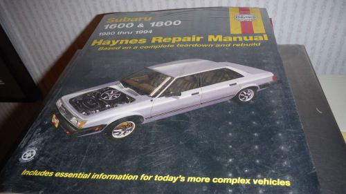Haynes publications 89003 repair manual