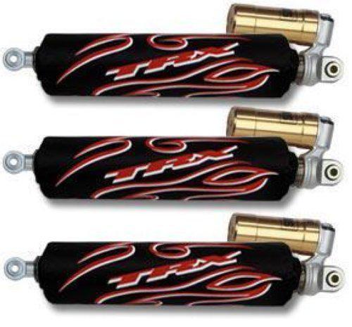 Black shock covers honda trx 250 300 400 trx300 trx400