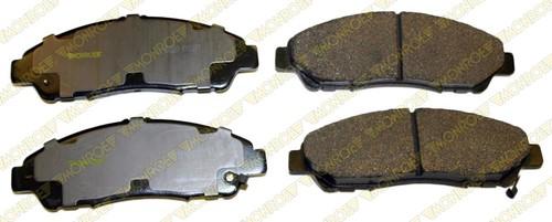 Monroe cx1280 brake pad or shoe, front-monroe ceramics brake pad