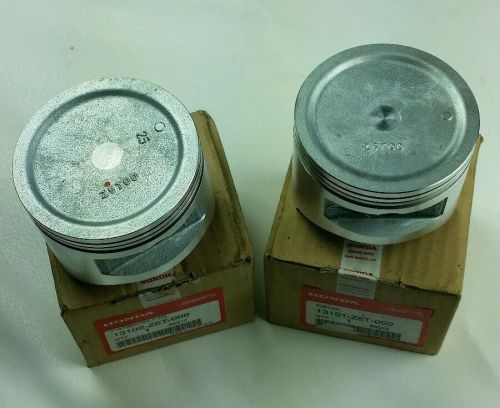 Honda oem gx390 .010" over kart racing pistons 2 pistons