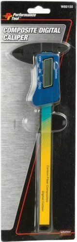 Performance tool (w80155) 6" composite digital caliper