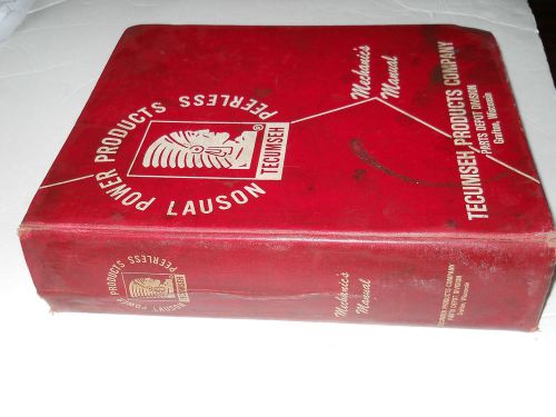 Tecumseh mechanics  shop service repair manual tvs tc peerless etc..