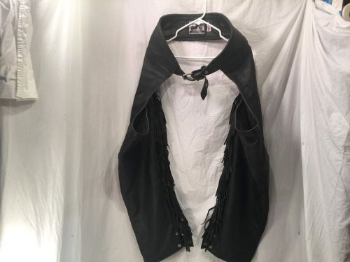 Leather - california leather creations leather chaps size medium