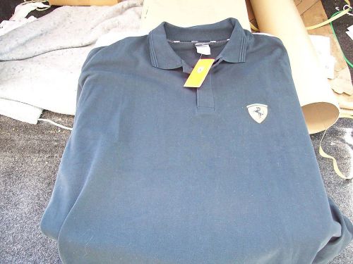 Ferrari black dress shirt size xxl  brand new april 2016