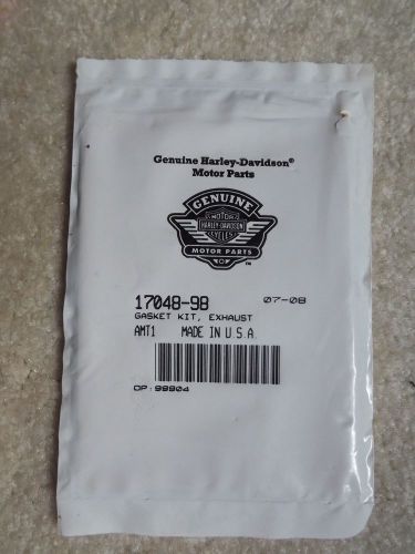 Genuine  harley davidson parts ~ exhaust gasket kit - 17048-98