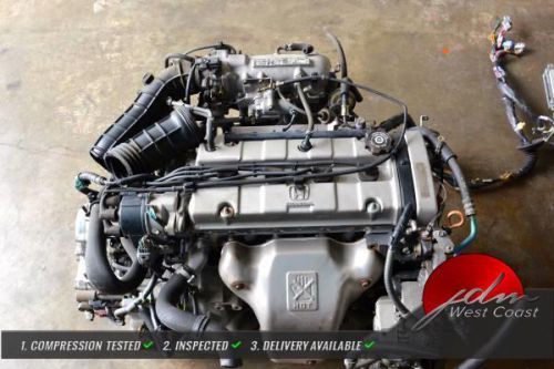 Jdm f22b dohc non-vtec 2.2l honda 98-02  accord 97-01 prelude w/at trans ecu