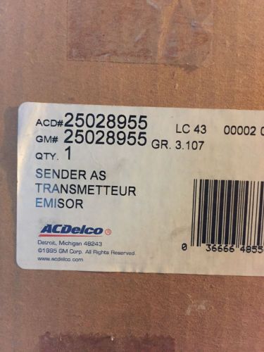 Fuel sender gm 19179521