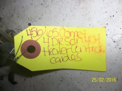 1965 comet heater control with cables