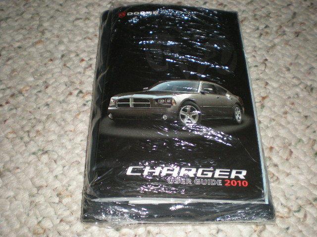 10 dodge charger factory user guide w/ case 2010 owners manual owner's  set