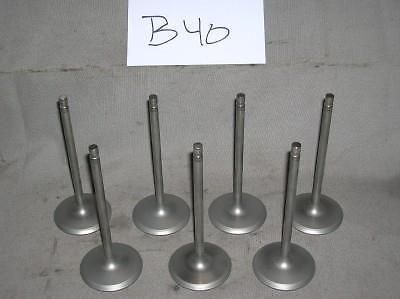 Nascar (7) titanium intake valves 2.100 x 5.210 x 7mm - imca/nhra-#50412(b40)