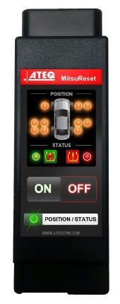 Ateq mitsubishi lancer outlander mirage evo tpms reset tool