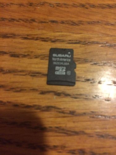 Subaru micro sd card