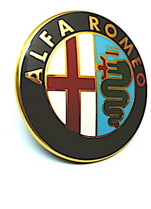 Alfa romeo 147 phase ii original new rear emblem