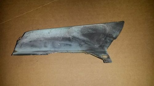 1969 1970 mustang plastic inner dash trim radio edge molding lh ford part