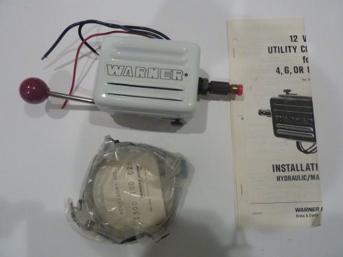 Warner electric 1300-76 hand-hydraulic operated utility brake controlletr