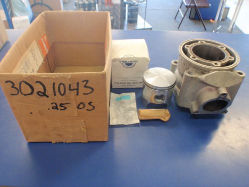 3021043 polaris snowmobile reman cylinder w/piston .25os