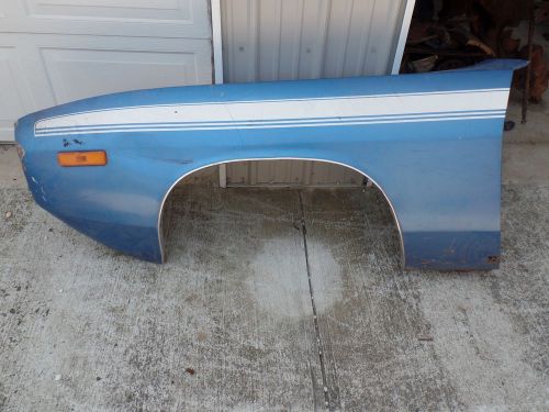 1972-1974 barracuda driver side fender