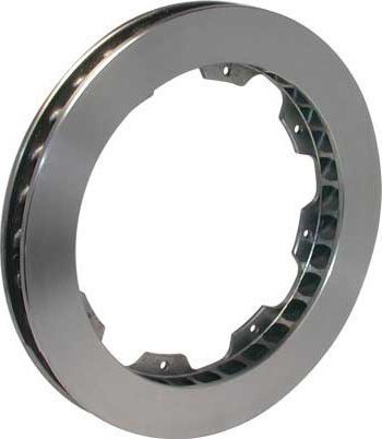Wilwood racing brake rotor,curved vane,1.25" x 12.19,8x7",left,racing,hot rod