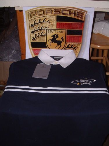 Porsche design men's nos 2004 supercup rugby shirt! usa xxl: euro 3xl heavy duty