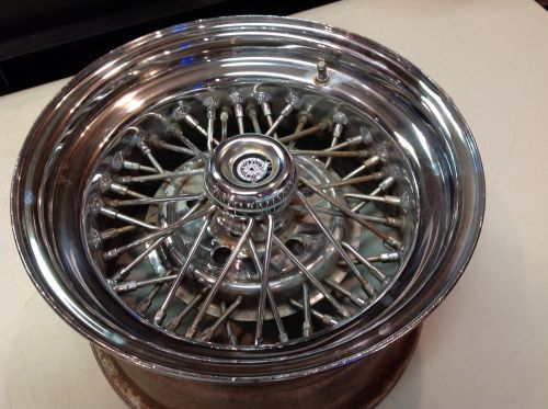 Truspoke 45 spoke 15 x 8 wire wheel (one only) truespoke (original) (gm)