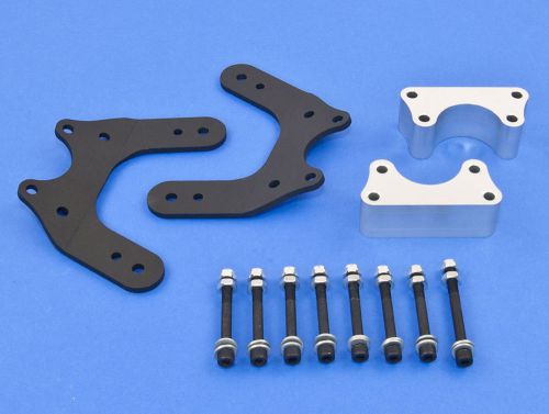 1986-1995 toyota t100 pick-up 2wd billet silver front 2" leveling kit