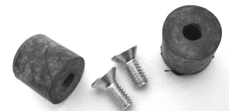 1956 - 1962 corvette door striker stop with screws new