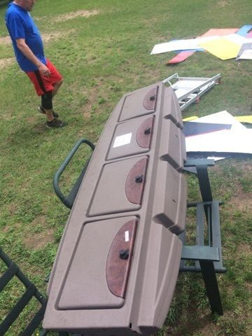 Kenworth t2000 overhead cab compartment