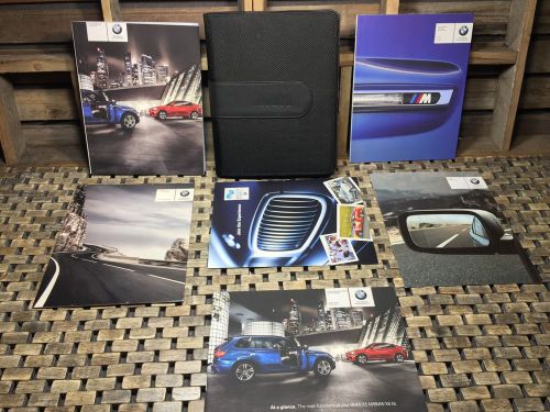 2011 bmw x5m x6m owners manual +navigation book (nwst updt) x5 m x6 m ((buy oem)