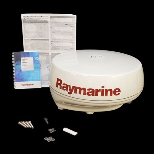 Raymarine m92650-s off white 18 inch boat navigation radome scanner antenna