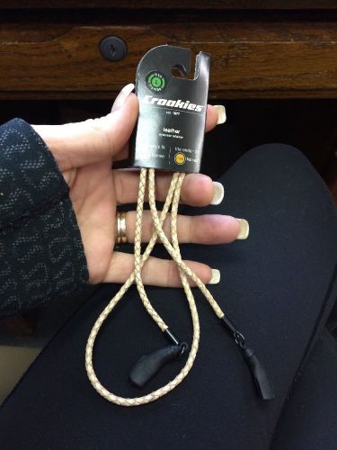 Croakies nwt leather sunglasses holder xl tite end