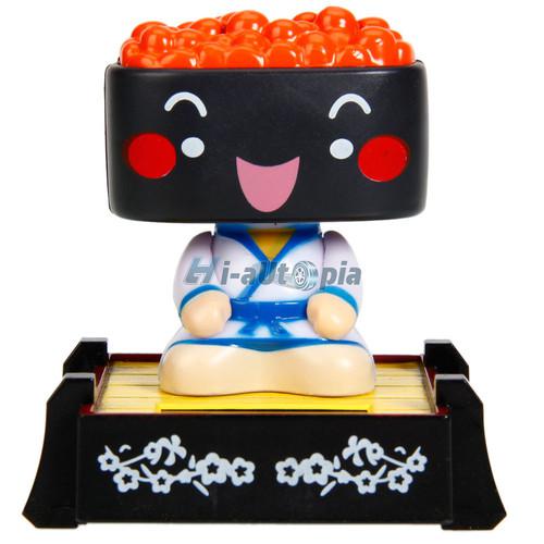 New car solar powered headshaking sushi taro roe 