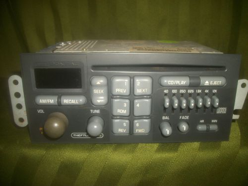 Q  vintage  pontiac gm delco car radio / stereo