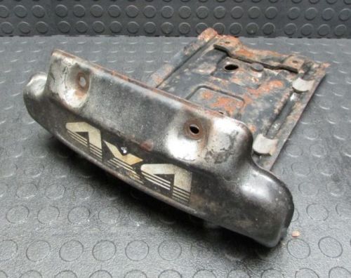 Yamaha kodiak 400 4x4  front bumper skid plate brush guard yfm400fwh