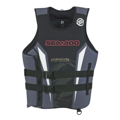 Sea-doo neoprene force pullover pfd- life jacket vest -red