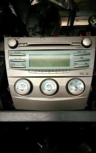 2009 toyota camry radio oem.