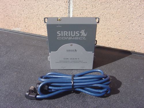 Sirius kenwood sir-ken1 satellite receiver still activated nice look