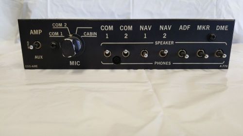 Edo-aire a-770 audio panel