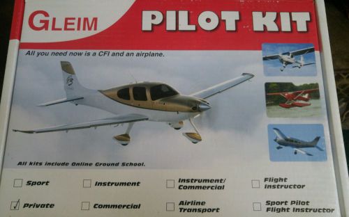 Gleim private pilot kit with software download