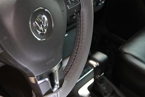 GRAY LEATHER STEERING WHEEL WRAP COVER 47002 W/NEEDLES THREAD ACURA CIRCLE COOL, US $24.99, image 4