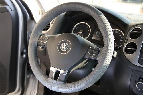 GRAY LEATHER STEERING WHEEL WRAP COVER 47002 W/NEEDLES THREAD ACURA CIRCLE COOL, US $24.99, image 8