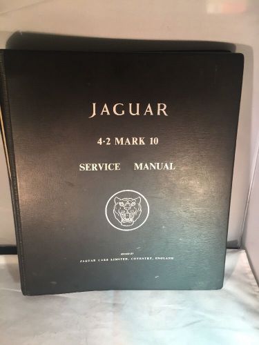 Jaguar mk10 4.2  factory shop manual