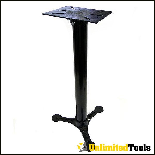 30" bench grinder stand grinders vise vending 3" steel tube 10-3/4" x 9-1/2" hd