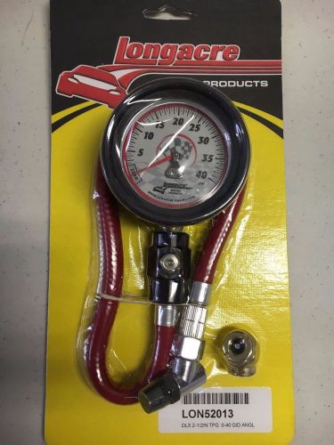 Longacre dlx 2.5" tpg 0-40 psi ang