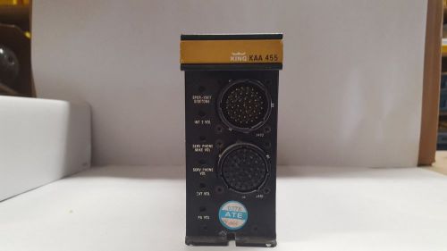 King kaa 455 audio control system