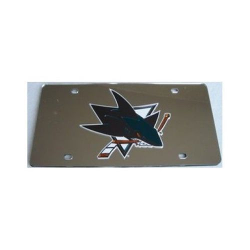 San jose sharks laser license plate