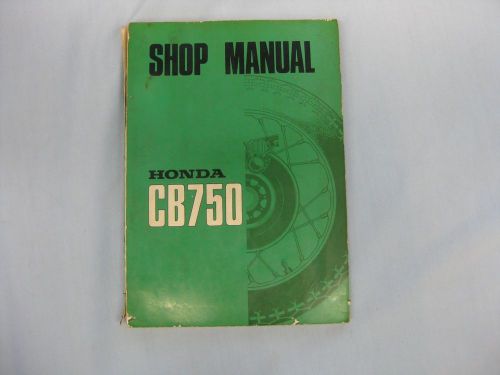 Honda cb750 - shop manual - original, 1969, cb750k0