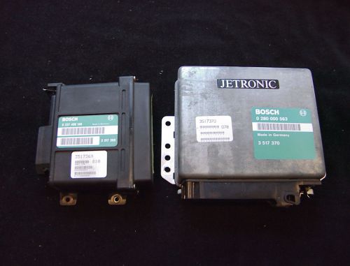 Volvo 1990 780 bertone turbo ecu pair from b230ft car without  egr valve.