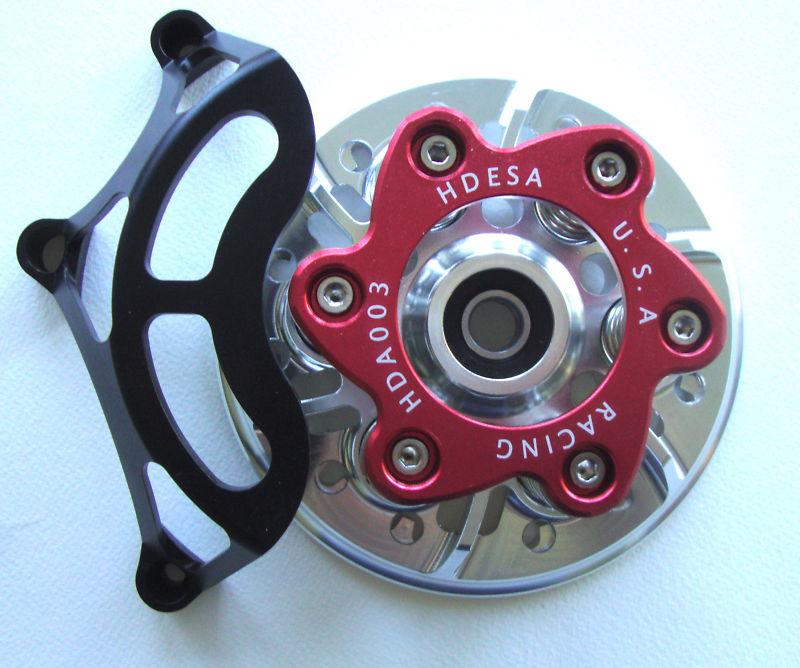 Buy DUCATI STREETFIGHTER CLUTCH COVER / PRESSURE PLATE KIT Ducati 6 SPEED Red in Mill Valley