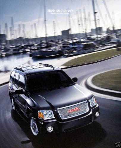 2009 gmc envoy 26-page original car dealer sales brochure catalog denali mint !