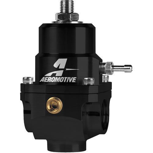 Aeromotive 13305 x1 series efi pro bypass 2-port regulator seat: .313" (black)